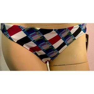 kenneth cole reaction Women’s Swimsuit Bikini Bottom Geometric Colorful Hipster